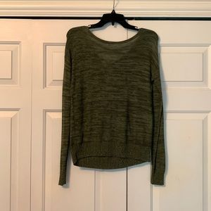 SO green sweater